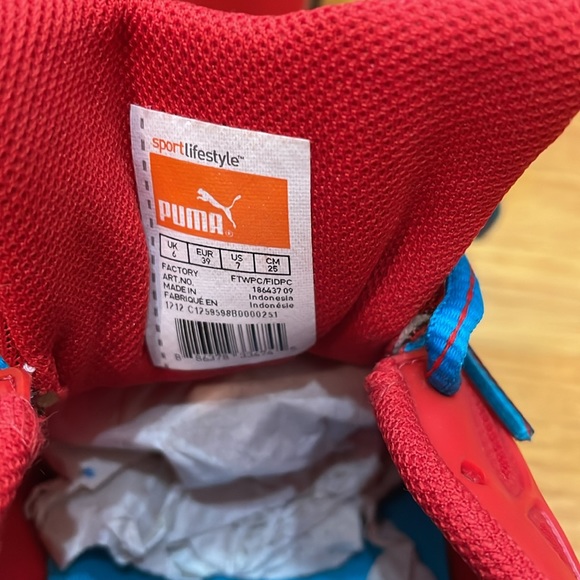 PUMA BIOWEB RED RUNNING - Picture 9 of 14